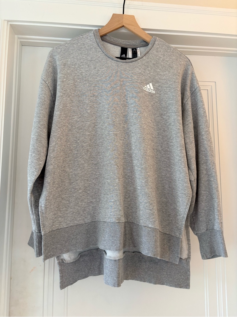 Adidas Split Hem Crew Neck Sweatshirt